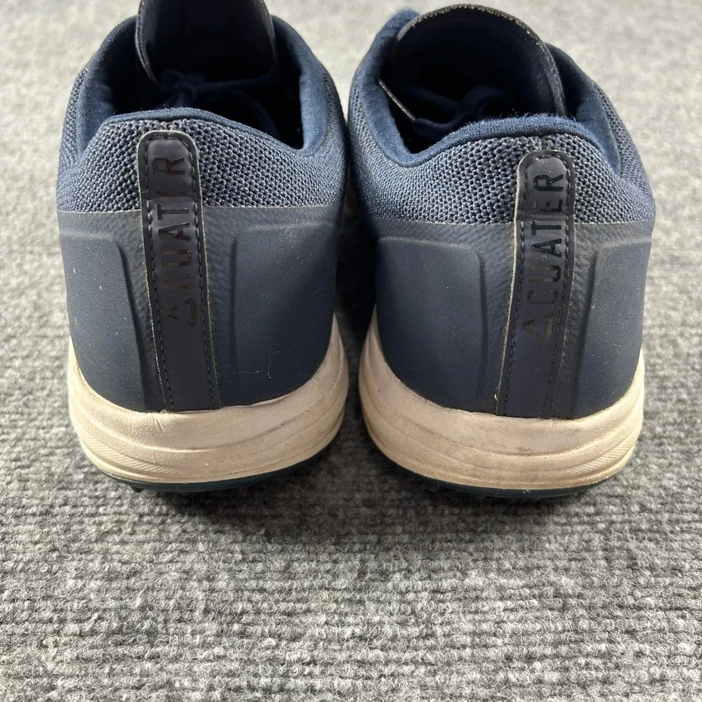 Cuater‎ The Daily Golf Shoes Mens 12 Navy Blue Knit Spikeless Sneakers 4MR216